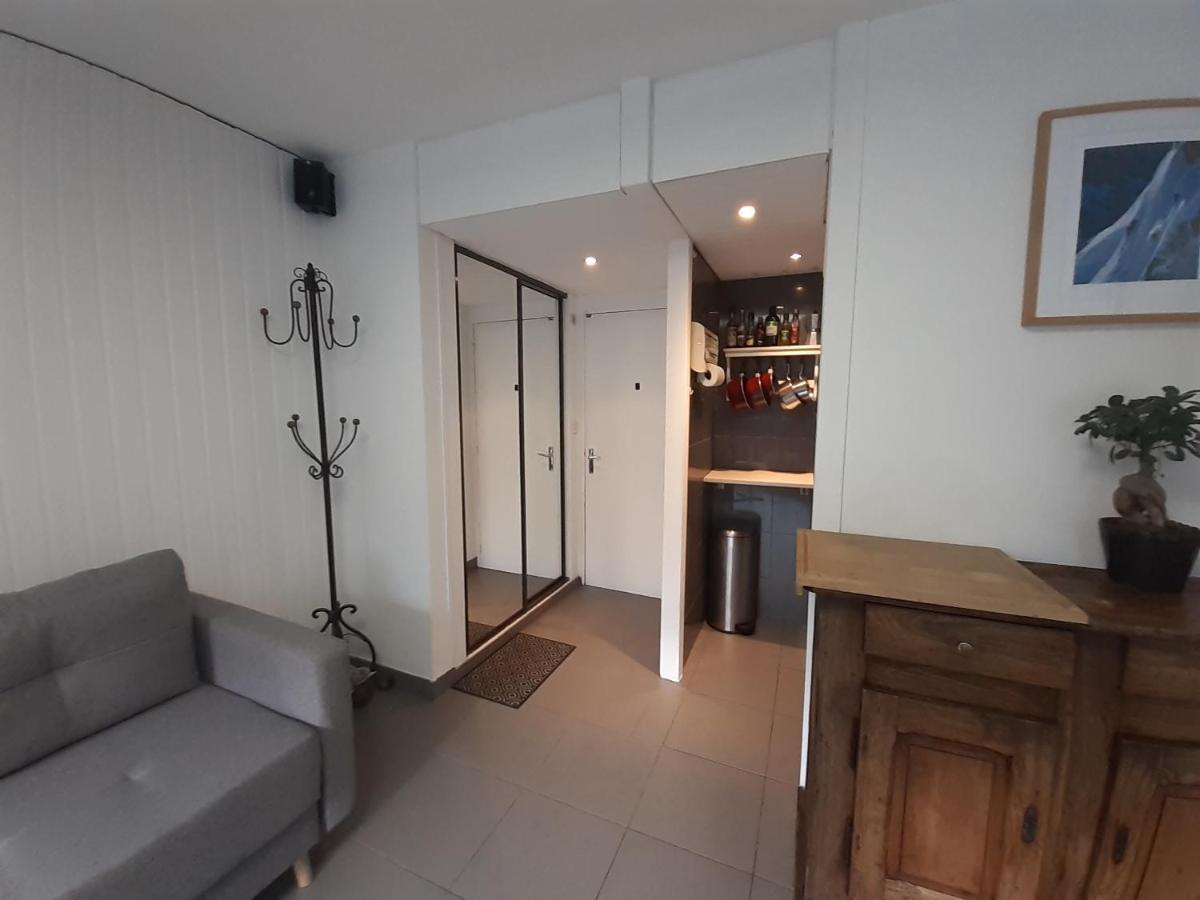 Studio Quartier Calme Centre Ville Vue Mont Blanc 샤모니 외부 사진
